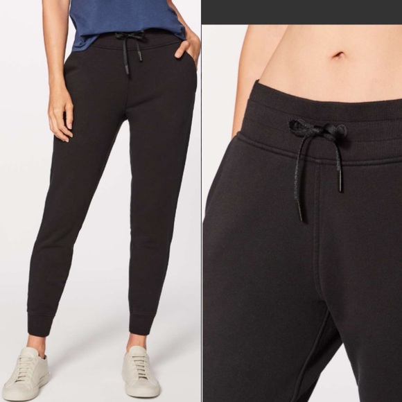 lululemon athletica Pants - Lululemon Jogger Warm Down 28" Black 4 Pants